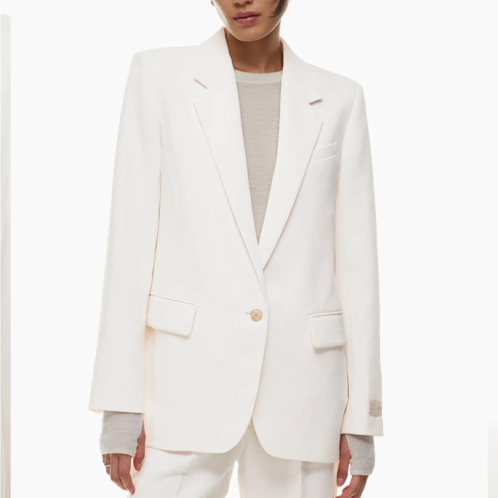 Aritzia Wilfred Generation Blazer Light Birch